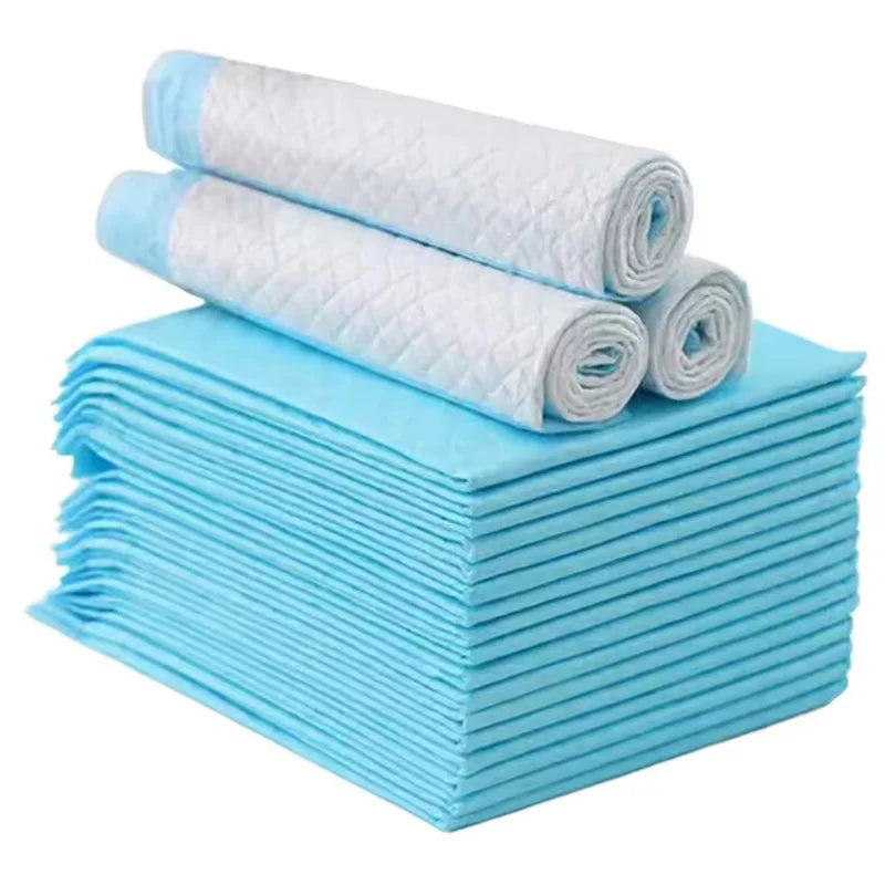 100/50/20/10PCS Absorbent Dogs Diapers Disposable Puppy Training Pee Pads Quick Dry Surface Mat Clean Cushion Dog Supplies