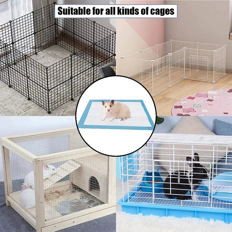 100/50/20/10PCS Absorbent Dogs Diapers Disposable Puppy Training Pee Pads Quick Dry Surface Mat Clean Cushion Dog Supplies