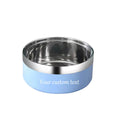 Personalized Dog Cat Food Water Bowls With Name Stainless Steel Colored Pet Bowl Custom Pet Accessory Gift Treat Decals Labels