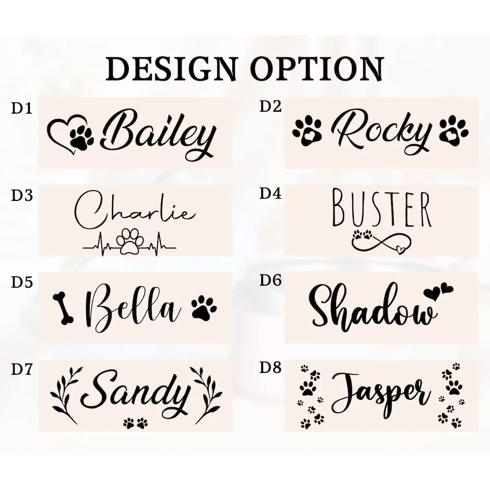 Personalized Dog Cat Food Water Bowls With Name Stainless Steel Colored Pet Bowl Custom Pet Accessory Gift Treat Decals Labels