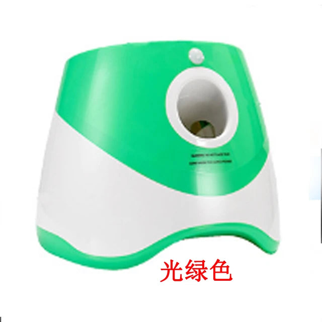 Dog Toy Interactive Automatic Ball Launcher with 6 Tennis Balls Outdoor Thrower Fetch Machine Ball Launcher for Dog USB Charging