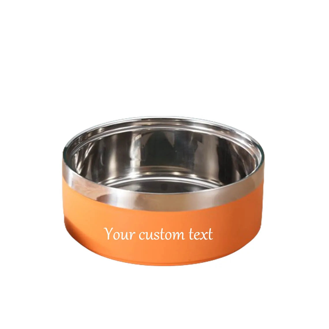 Personalized Dog Cat Food Water Bowls With Name Stainless Steel Colored Pet Bowl Custom Pet Accessory Gift Treat Decals Labels