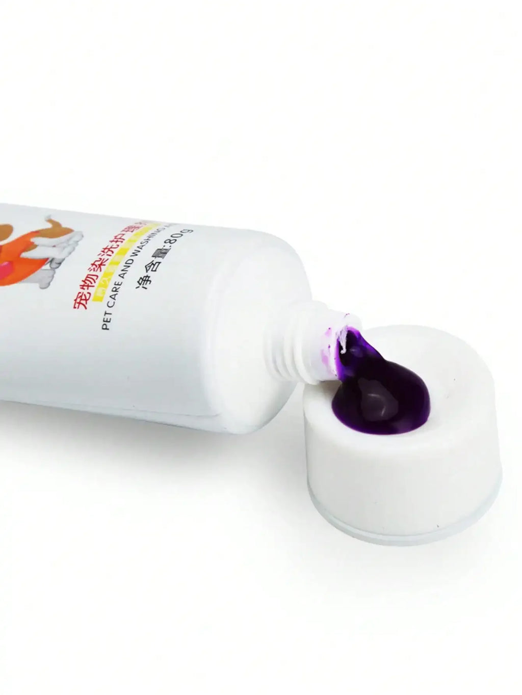 Pet Safe Non-Irritating Fruit Scented Hair Dye, Direct Application For Medium & Large Dogs And Cats