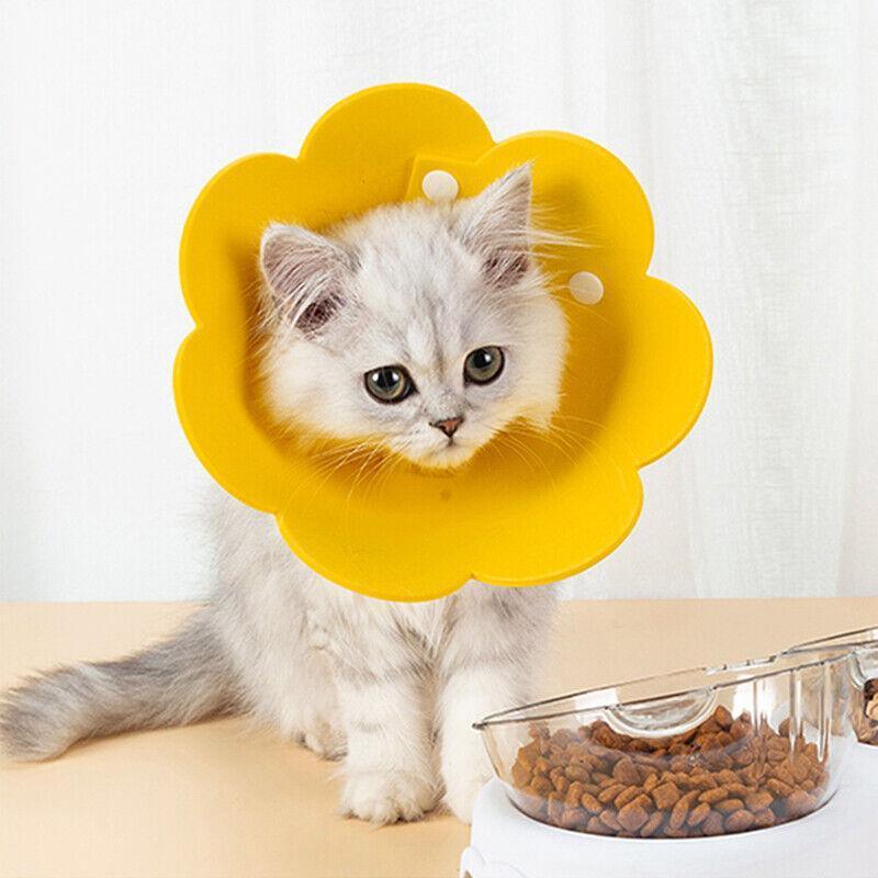 Pet Dog Cat Adjustable Soft Healing Elizabethan Collar Cone Medical Protective
